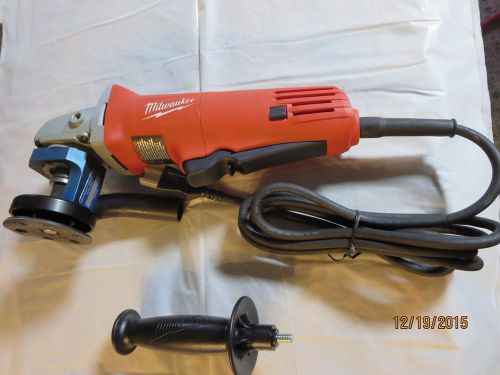 Milwaukee right angle grinder sander model 6140-30 1 with dust pick up for sale
