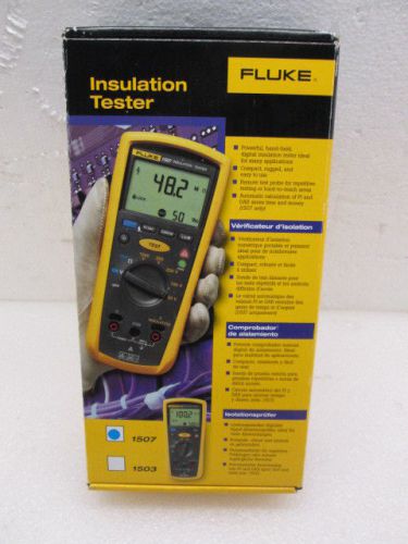 New Fluke 1507 Handheld Insulation Tester - Ships today!