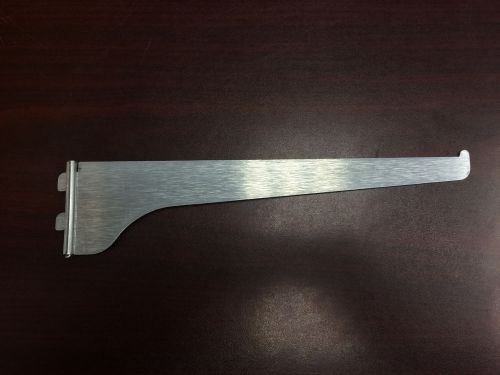 Zinc 10&#034; Straight Shelf Bracket