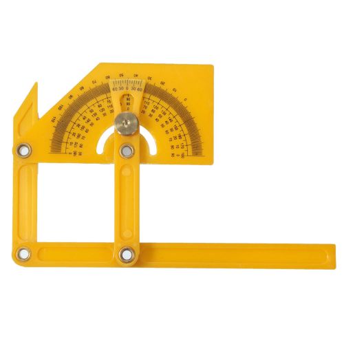 Plastic adjustable bevel angle gauge level indicator angle finder protractor for sale