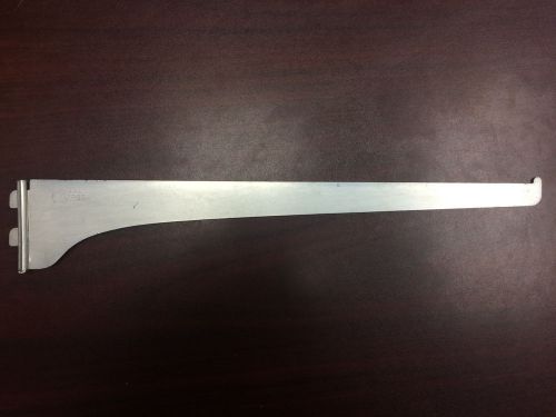 Zinc 14&#034; Straight Shelf Bracket