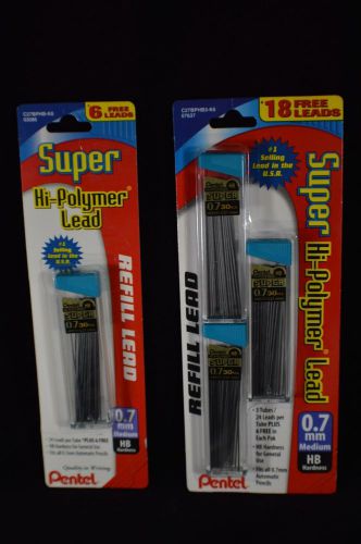 Pentel Super Hi Polymer Lead Refills - 0.7 mm (RF20)