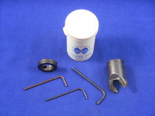 NOS Vernon Devices 3/16&#034; CHAM-BIT HSS w Adj. Countersink, CCH1870 - Expedited