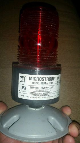 Fire alarm strobe outside beacon Microstrobe 495S-1280