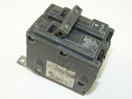 Siemens ITE B220 2p 20a 120/240v Circuit Breaker Used 1-yr Warranty
