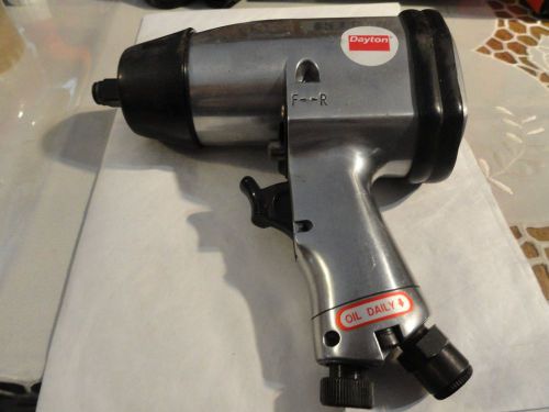 Dayton 1/2&#034; Air Impact Wrench 4CA54.