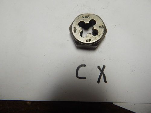 3/8&#034;-24NF  1&#034; Hex Threading Die