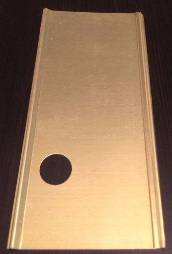 BRAND NEW 3&#034; REUSABLE INTERLOCKING BRASS STENCIL LARGE PERIOD (2 INCHES WIDE)