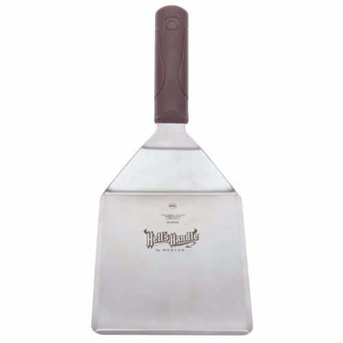 Mercer M18290 Hell&#039;s Handle 6&#034; x 5&#034; Heavy Duty Pork Butt Spatula Turner