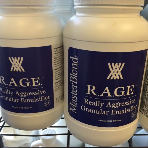 MasterBlend RAGE 6lbs jars, case of 4