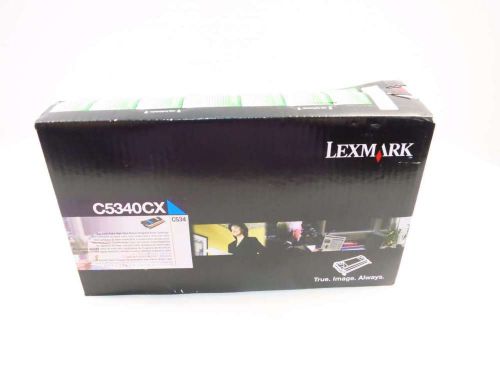 NEW LEXMARK C5340CX GENUINE CYAN EXTRA HIGH YIELD TONER CARTRIDGE D525067