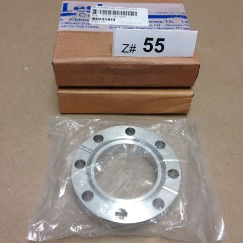 (lot of 2) kurt j lesker f0337x200r ss 4&#034; bored rotatable flange 3.375&#034;od for sale