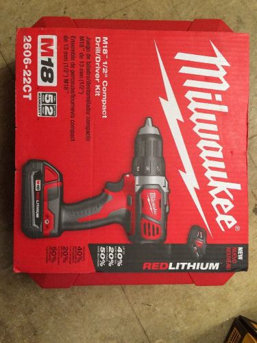 Milwaukee M18 1/2 Compact Drill/driver Kit