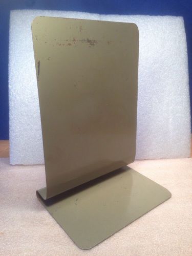 Vintage Metal Liberty Copyholder Paper Holder Bankers Box Khaki Color