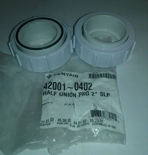 PENTAIR/STA-RITE HALF UNION PKG 2&#034;, 42001-0402, SLP, NEW, FREE SHIPPING