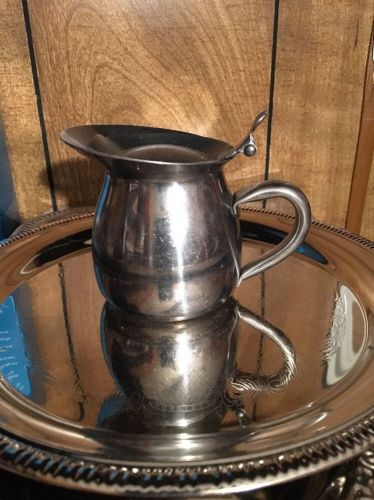 Vintage . Stainless Steel Creamer Restaurant Diner Drive In