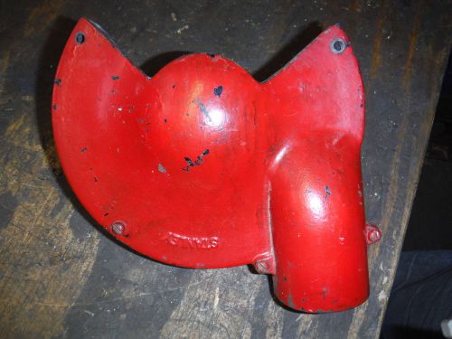 Vintage stanley bench grinder model 667 left side guard for sale