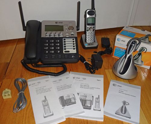 SB67138 DECT 6.0 4-LINE Corded/Cordless small business system w/ BONUS headset