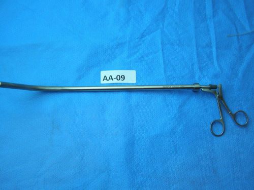 Olympus a5584 spoon forceps spring loaded 10mm,left curved endoscopy instruments for sale