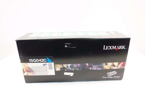 NEW LEXMARK 15G042C GENUINE CYAN HIGH YIELD PRINT CARTRIDGE D524926