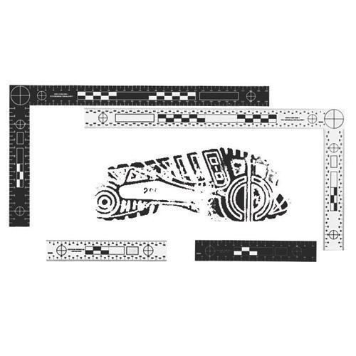 Armor Forensic 723334 Straight &amp; LShape Bureau Reference Scales