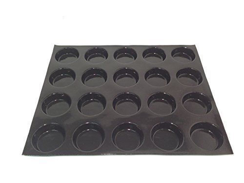 Sasa Demarle FP 02891 Round Cake Molds Flexipan, 24 Cavities, 18&#034; Length, 13&#034;