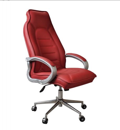 Premium bucket porsche design racing car office computer chair pu leather red for sale