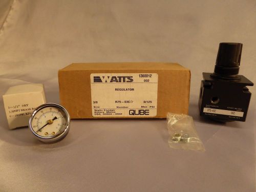 Parker Watts R75-03CG Regulator  **NEW IN ORIGINAL BOX**