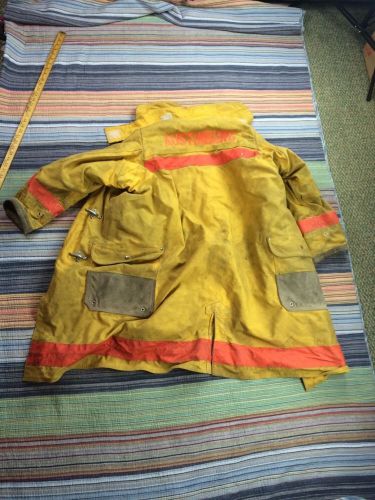 Janesville Men Firefighter Jacket Turnout Bunker Fire Gear 42-44 33