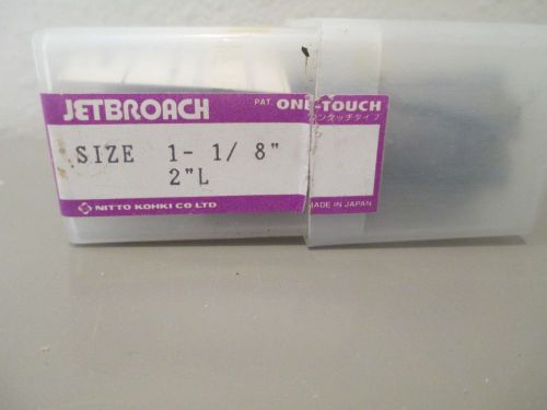 Nitto Kohki Co. Jetbroach 1 1/8&#034; / 2&#034; L  Cutter