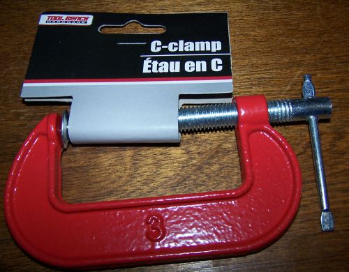 C-CLAMP - by Tool Bench - 3&#034; - NIP!