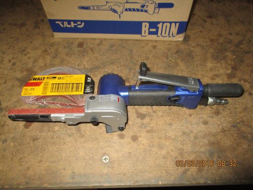 Belton pneumatic belt sander model b-10n made by nitto kohki for sale