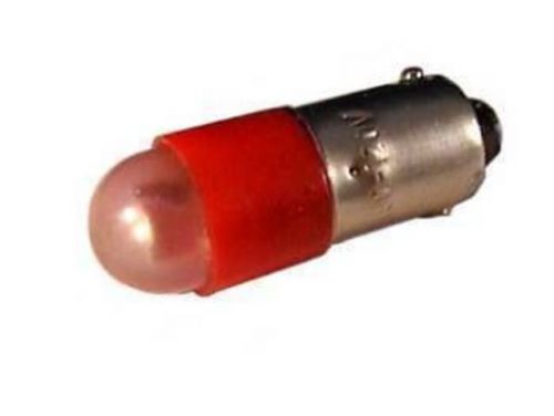 BULB 9mm BAYONET T3-1/4 BA9S LED 120V RED FOR PILOT LIGHT 10 LOT SUPER BRIGHT