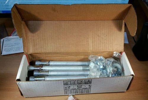 Hilti kwik bolt ii 3/4&#034; x 8&#034; new unused box of 10 aisi 1038 for sale