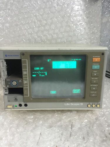 nihon kohden life scope 9 bedside monitor