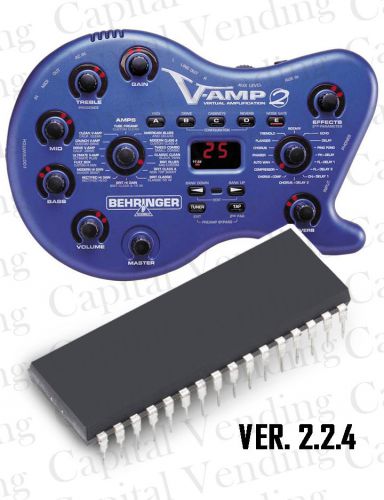 Behringer VAMP 2 Firmware Upgrade EPROM Chip version 2.2.4