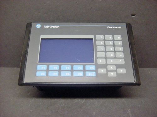 Allen Bradley 2711-K5A2 Ser F FRN 3.01 PanelView 550 HMI Operator Keypad DH-485