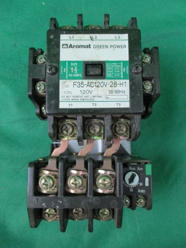 Aromat Green Power F35-AC120V-28-H1  120V  50/60 HZ Breaker Used Free Shipping