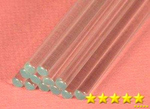 SEOH Stir Rods Flint Glass 12 inch x 5mm OD pk of 12, New