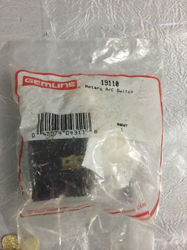 New Gemline Rotary AC Switch 19110 NOS