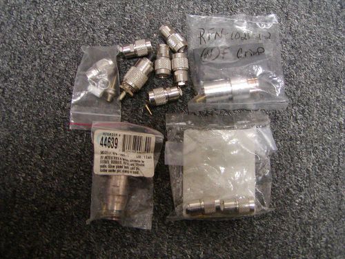 ASSORTEMENT OF CONNECTORS-LOT OF 10