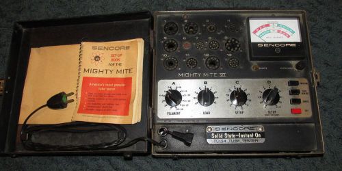 SENCORE MODEL TC 154 TUBE TESTER - WORKS