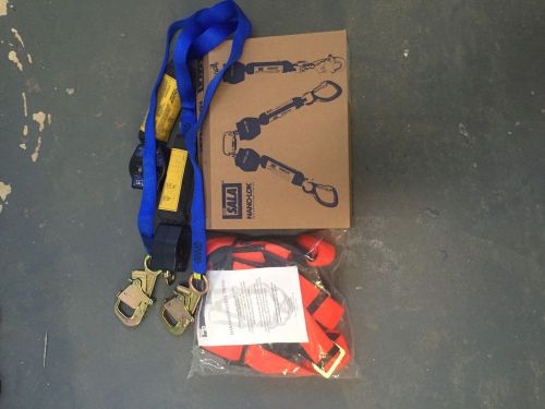 DBI SALA 3101374 Nano-Lok Tie Back Twin Leg Quick 9&#039; Plus Universal Harness