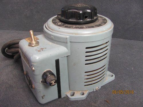 SUPERIOR ELECTRIC 3PN116B 116B POWERSTAT 0-140 V 10 AMP BENCH VARIAC TRANSFORMER