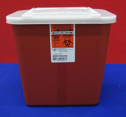 MEDLINE SHARPS COLLECTION AND DISPOSAL SYSTEM. MDS705202 Regulated Medical Waste