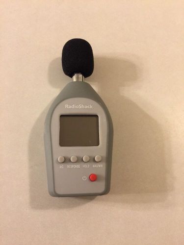 RadioShack Digital Sound Level Meter #3300099 Excellent!!!