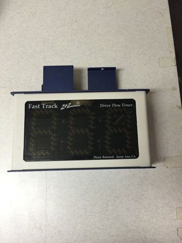 Fast Track 2+2 Drive Thru Timer Display