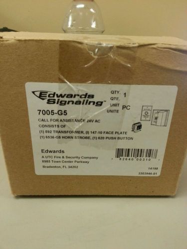 Hotel Room Annunciator Kit, Edwards Signaling, 7005-G5