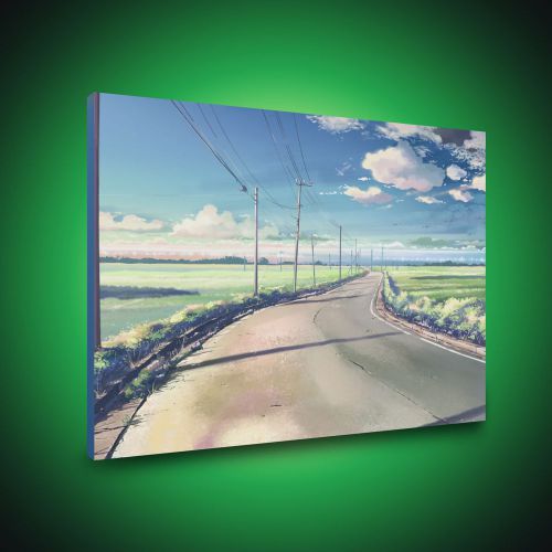 Scenic Landscape Cloud Sky,Banner,Canvas Print,Wall Art,HD,Anime,Decal