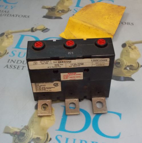 WESTINGHOUSE HKB3225T 225 A CIRCUIT BREAKER TRIP UNIT, NNB